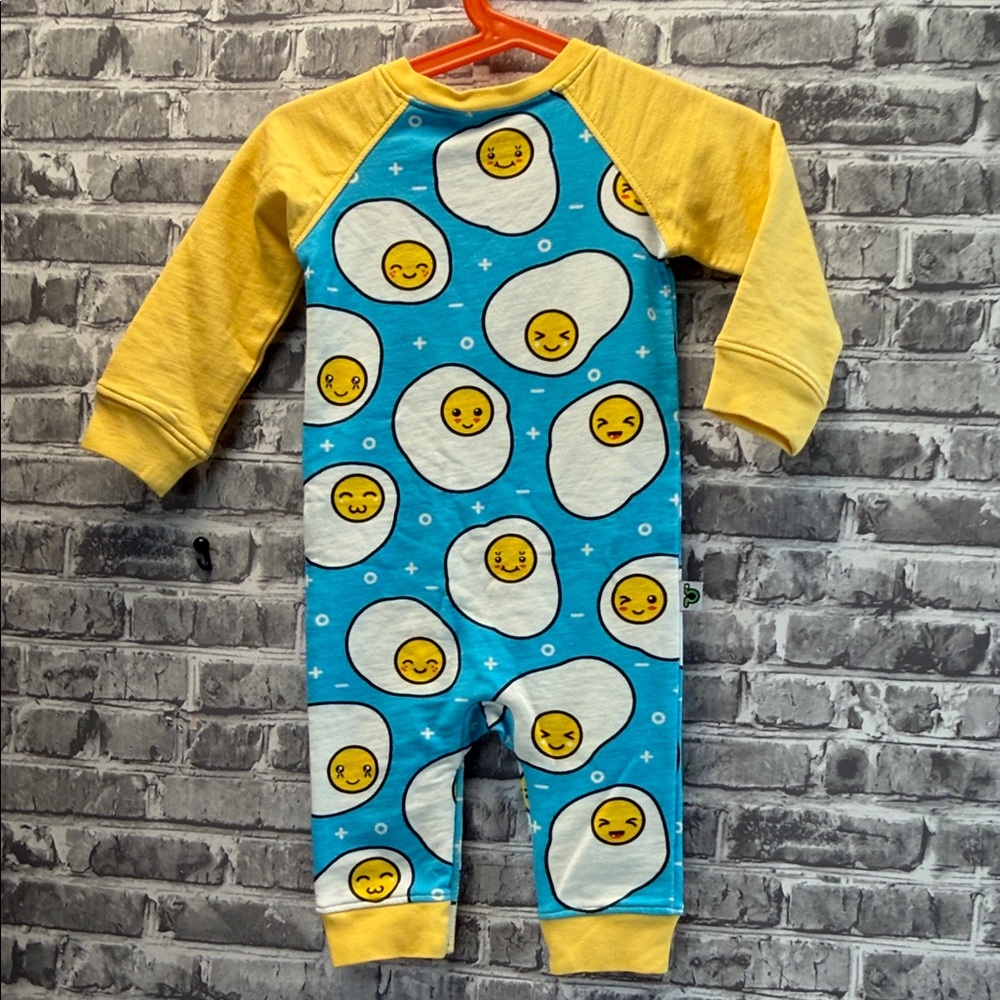 NWT Inchworm Alley Blue and Yellow Kids One Piece - Picture 7 of 7